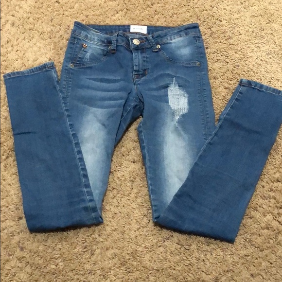 Hudson light wash distressed jeans - Picture 2 of 3